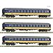 Produktbild Fleischmann 881917 N 3er Set Schnellzugwagen der NS