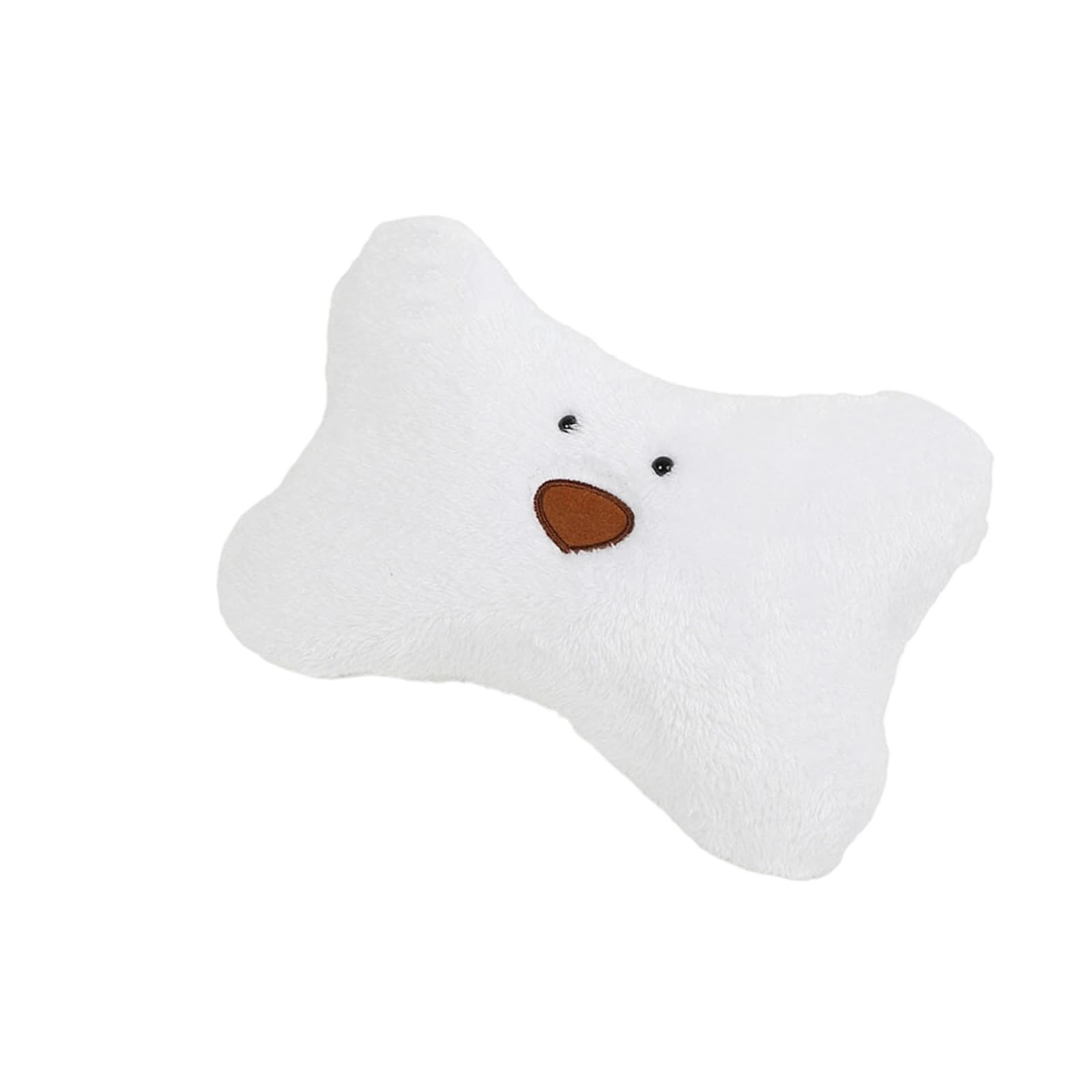 YROHGKPN Plush Bear Car Neck Pillow and Lumbar Cushion with Elastic Straps