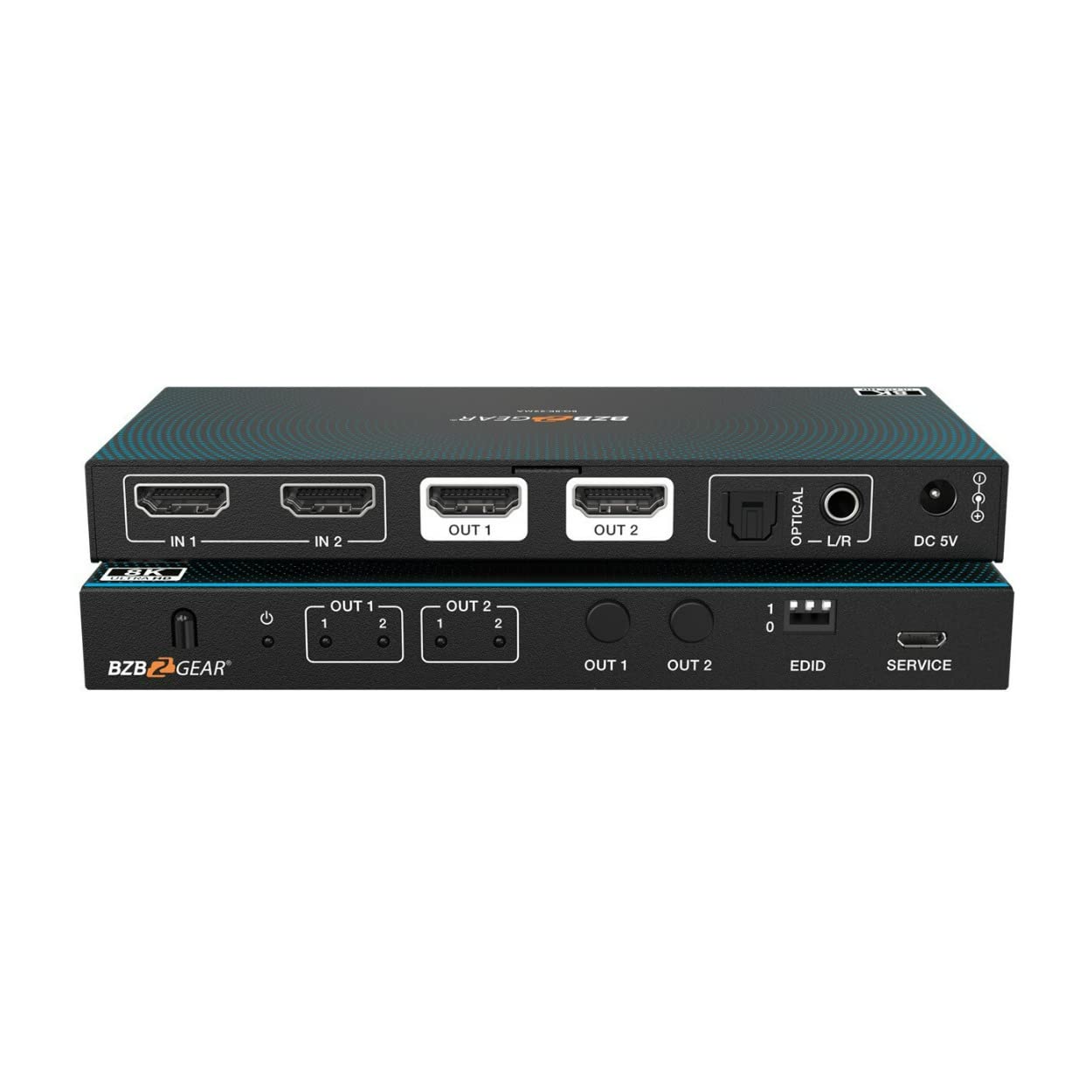 Amazon.co.jp: 2x2 8K UHD HDMI 2.1マトリックススイッチャー、自動
