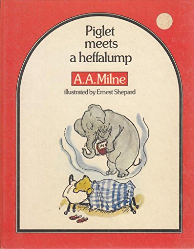 Piglet Meets a Heffalump 0416799302 Book Cover