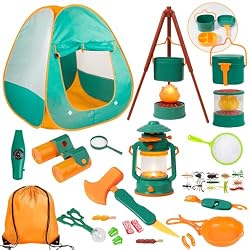 Backyard fun ideas kids camping toy