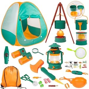 Meland Kids Camping Set with Tent – Toddler ...