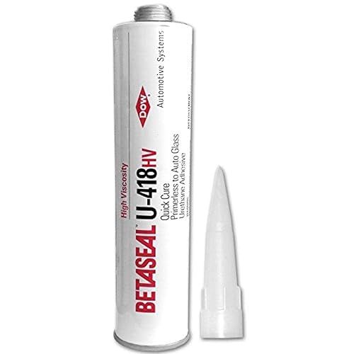 U-418HV Beta Seal Adhesivo Vidrio Negro