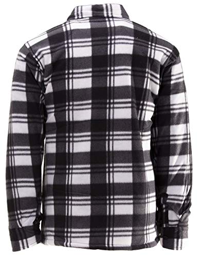 Thermojack voor heren, werkjas, thermohemd, houthakkershemd, geruit - Image 3