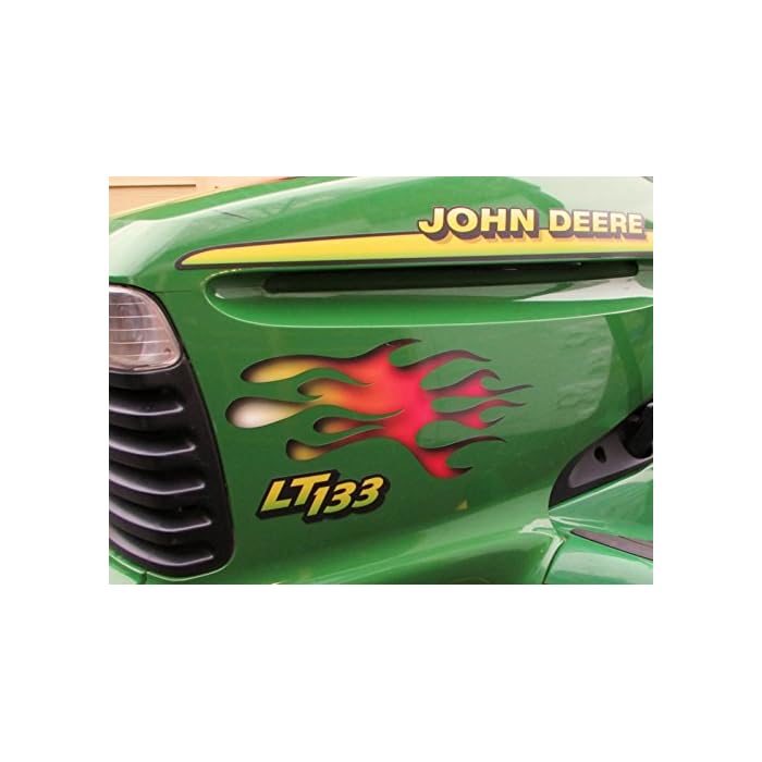 Buy East Coast Vinyl Werkz Flame Decals White Hot Fire Sunken