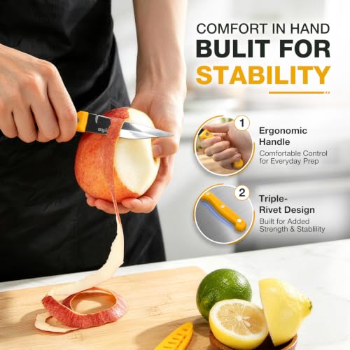 Colorful Paring Knife SET DROPS TO - image 3