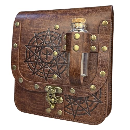 Bolsas de cintura para mago con porta botella hermético de cosplay pirata