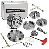 5.5' Woodlathe Chuck, Thread 1-1/4'x8TPI', Dovetail Jaws, Pin Jaws, 10' Flat Jaws, Step Jaws, Wide Jaws, Wood...