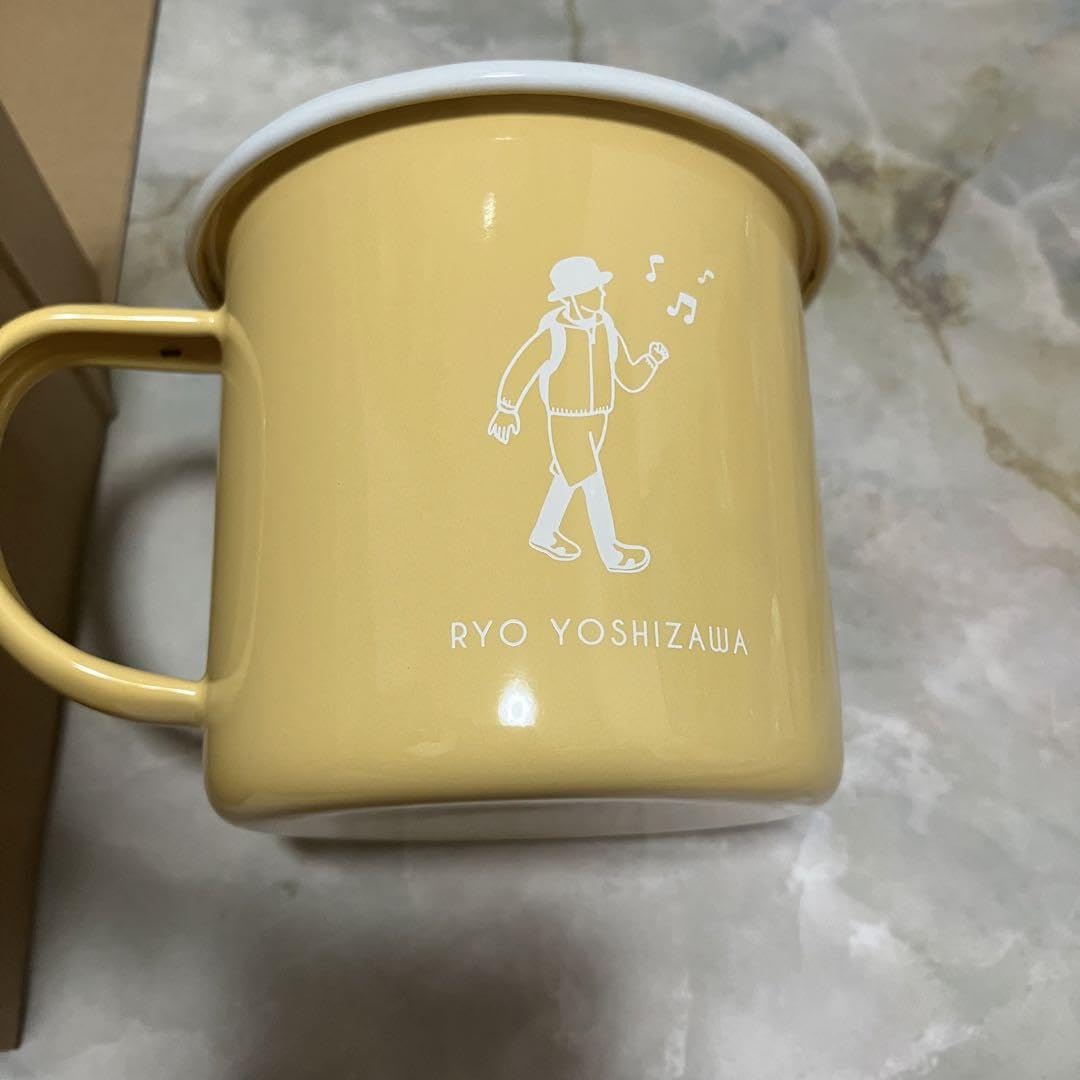 吉沢亮　～14周年記念～ トークイベントしりょう!  　ホーローマグカップ Amazon.co.jp: 吉沢亮 14周年記念 トークイベントしりょう