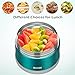 MAXSO Soup Thermo for Hot Food - 24 oz Vacuum Insulated Lunch Container with Foldable Spoon & Thermal Bag, Wide Mouth Bento Box for Adults (Green)