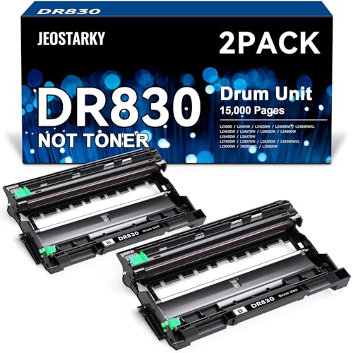 DR830 Drum Unit 2-Pack for Brother printers