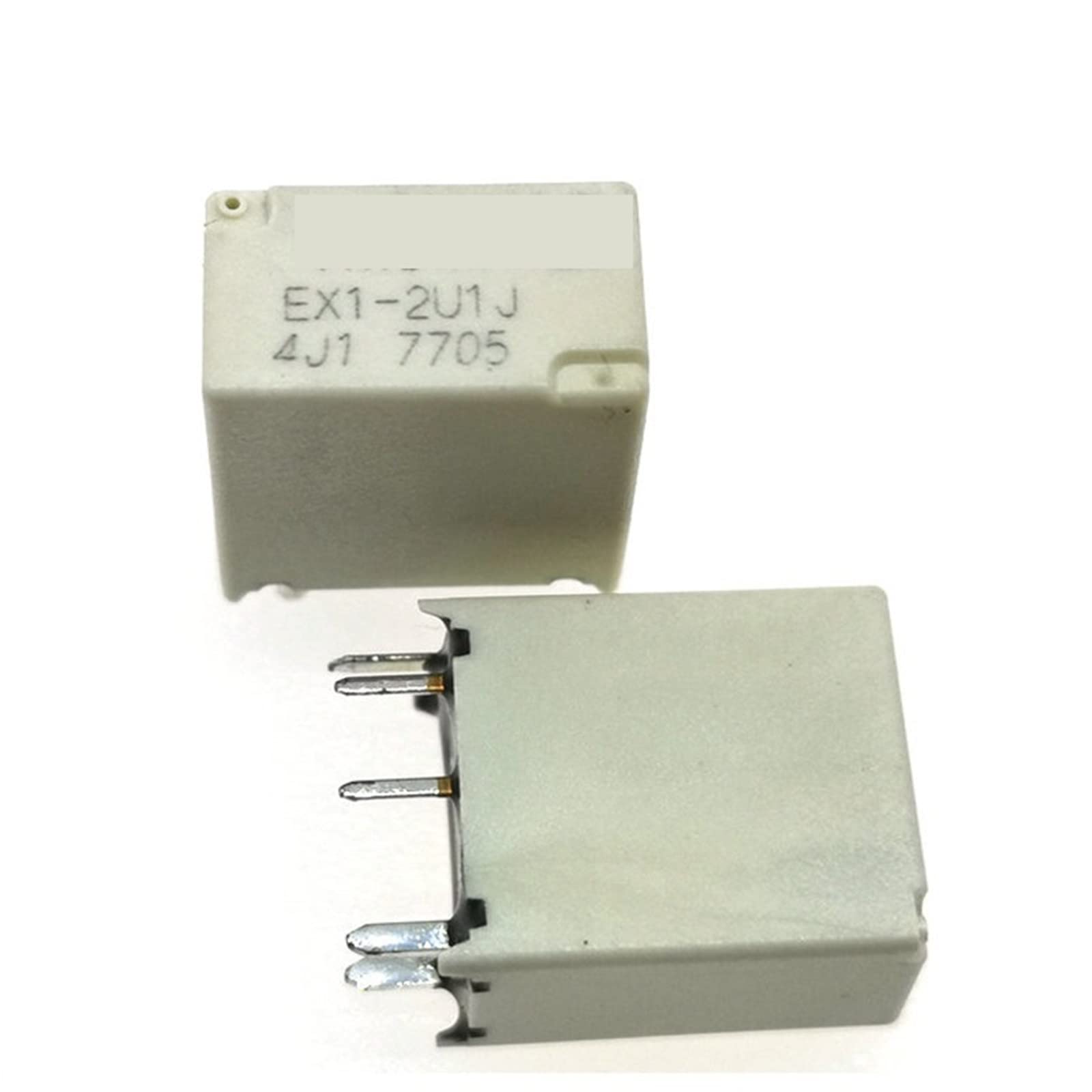QRUYHBAJU 10Pcs Auto Relay EX1-2U1J EX1 EX1-2 12V 5PIN for Car Relay