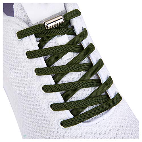 Image of anan520 Tieless Elastic Shoe Laces, No Tie Shoelaces for Kids /Adults