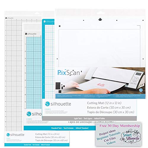 Silhouette Pack of 4 Mats for use with Silhouette CAMEO