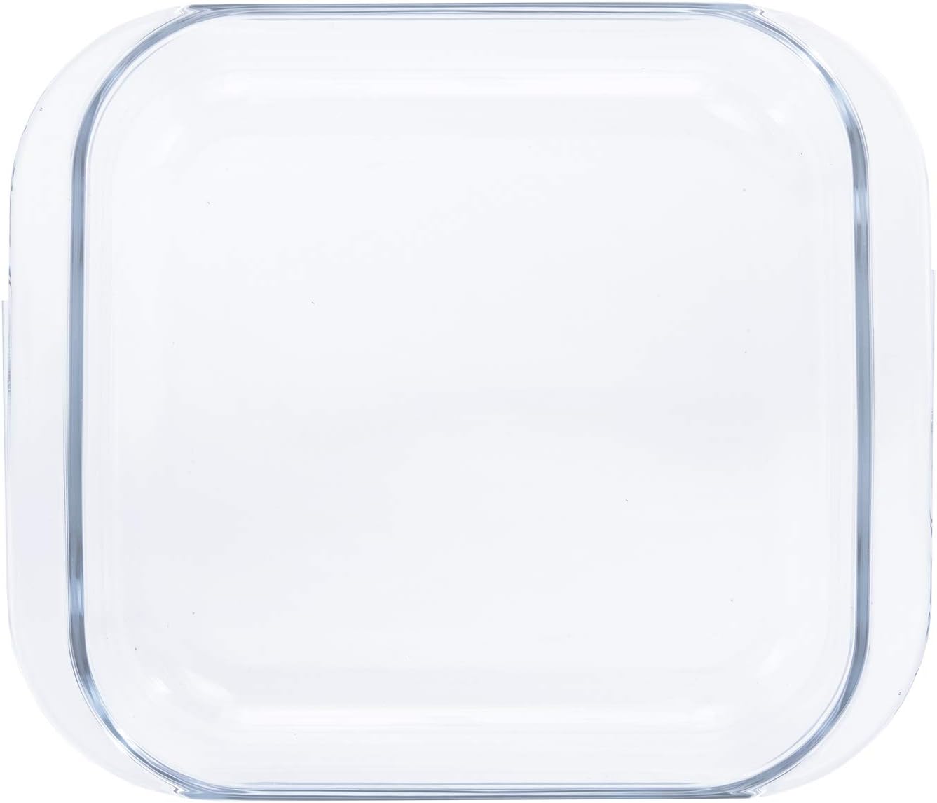 Royalford Square Baking Dish, Oven Safe Glass Roaster Pan, 1.5 Liters, Glass Casserole Baking Dish