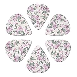 Dusky Rose Lot de 6 médiators pour guitare acoustique, guitare électrique, basse, ukulélé – fins, moyens et épais. - Les Beatles, Paul McCartney, John Lennon, RIngo Starr, George Harrison Dusky Rose Lot de 6 médiators pour guitare acoustique, guitare électrique, basse, ukulélé – fins, moyens et épais. – Image 4