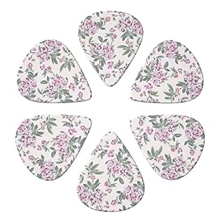 Dusky Rose Lot de 6 médiators pour guitare acoustique, guitare électrique, basse, ukulélé – fins, moyens et épais. - Les Beatles, Paul McCartney, John Lennon, RIngo Starr, George Harrison Dusky Rose Lot de 6 médiators pour guitare acoustique, guitare électrique, basse, ukulélé – fins, moyens et épais. – Image 4