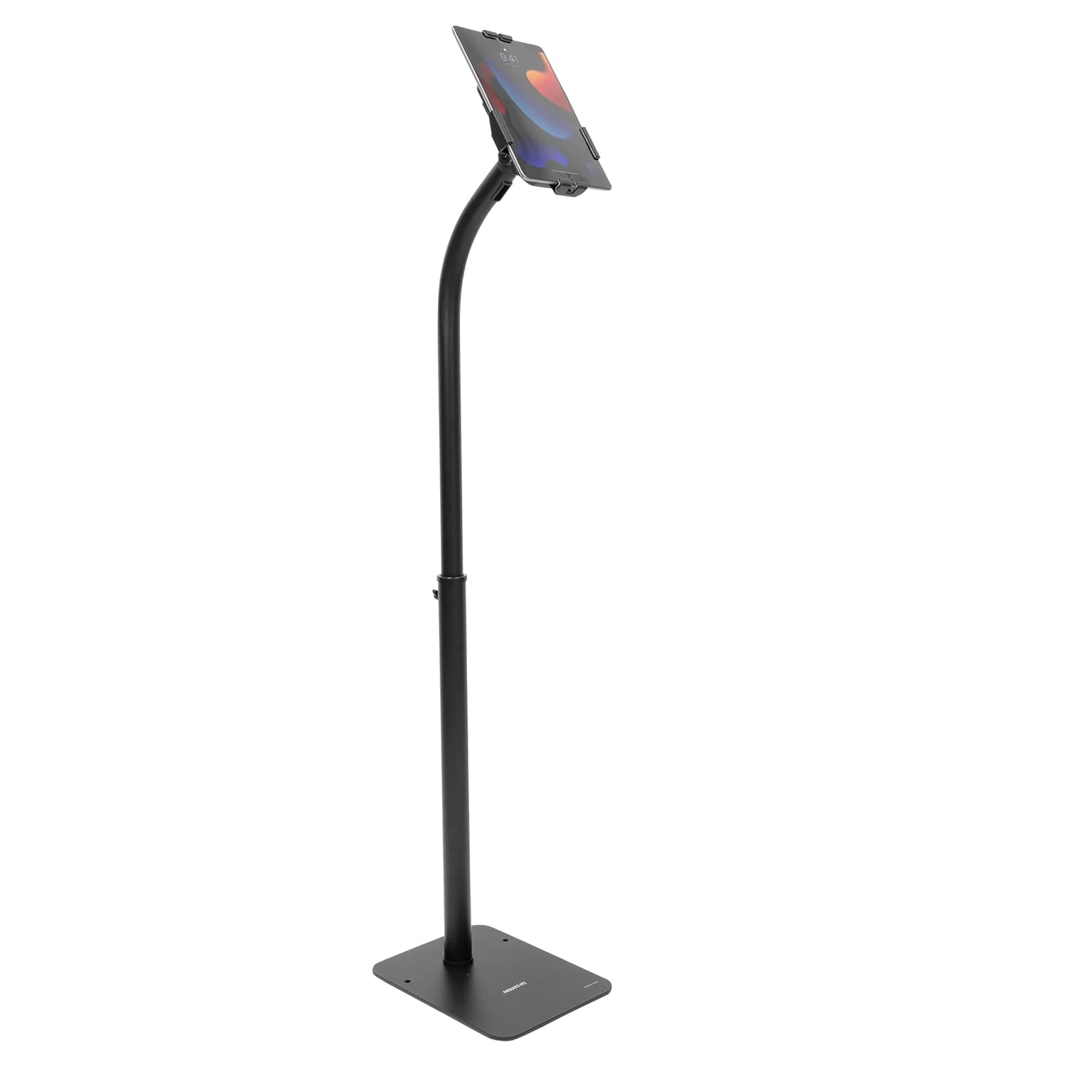 Mount-It Universal Tablet Kiosk Stand Anti-Theft Tablet Floor Stand with Lock for Business and Retail Use Universal Fit