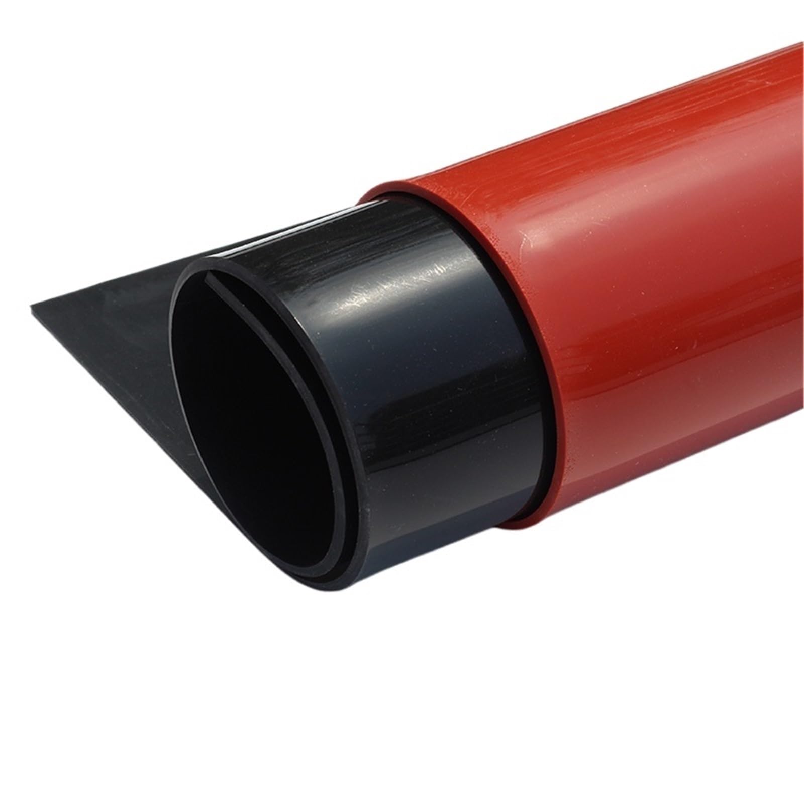 Durchscheinende schwarze Silikonkautschukplatte – 500 mm x 500 mm Dämpfungsdichtung, 1/2/3 mm Dicke(BLACK,1mm)