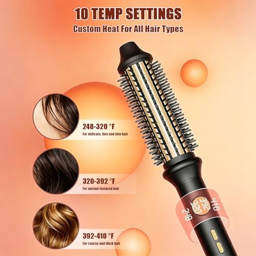 Cepillo Térmico para Rizos con 10 Niveles de Temperatura miniatura 4