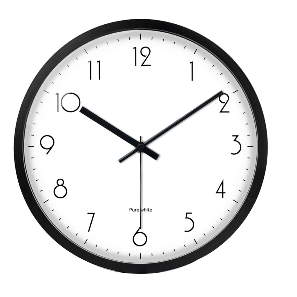 Horloge murale chambre à coucher silencieuse pour retrouver le calme la nuit