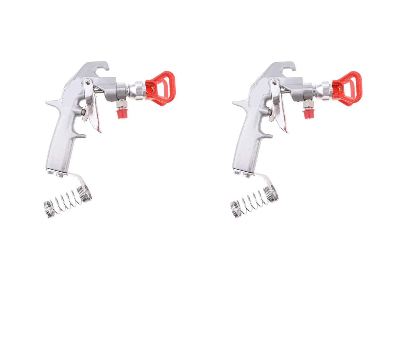Pulvérisateurs airless argentés 248157 pistolet peinture et housse