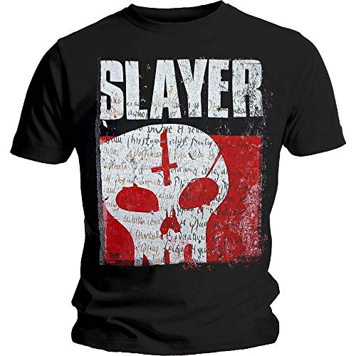 Image of Slayer Undisputed Attitude Skull Official Tee T-Shirt Mens Unisex (XX-Large) Black