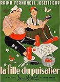 SANS CADRE PostersAndCo ™ Film LA Fille du PUISATIER Rczz-Poster/Reproduction HQ 80x110cm d\'une Affiche Cinéma