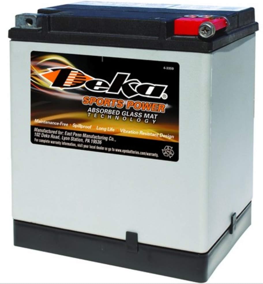 Deka ETX30LA AGM Power Sport Battery