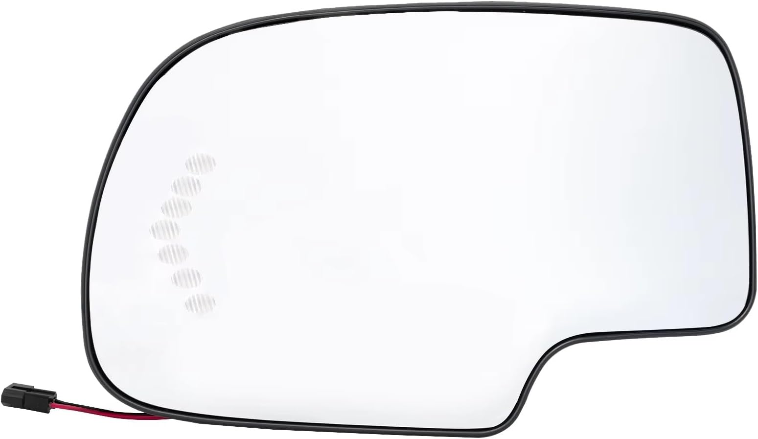 FOR Chevy FOR For Silverado For Avalanche 2003-2007 Wing Mirror Glass Turn Signal Light Heated Clip Replacement Glass Mirrors(Right)