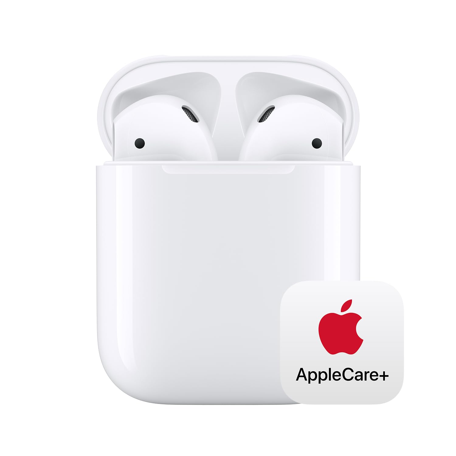 Apple AirPods (2nd Generation) Wireless Earbuds with Lightning Charging Case with AppleCare+ (2 Years)