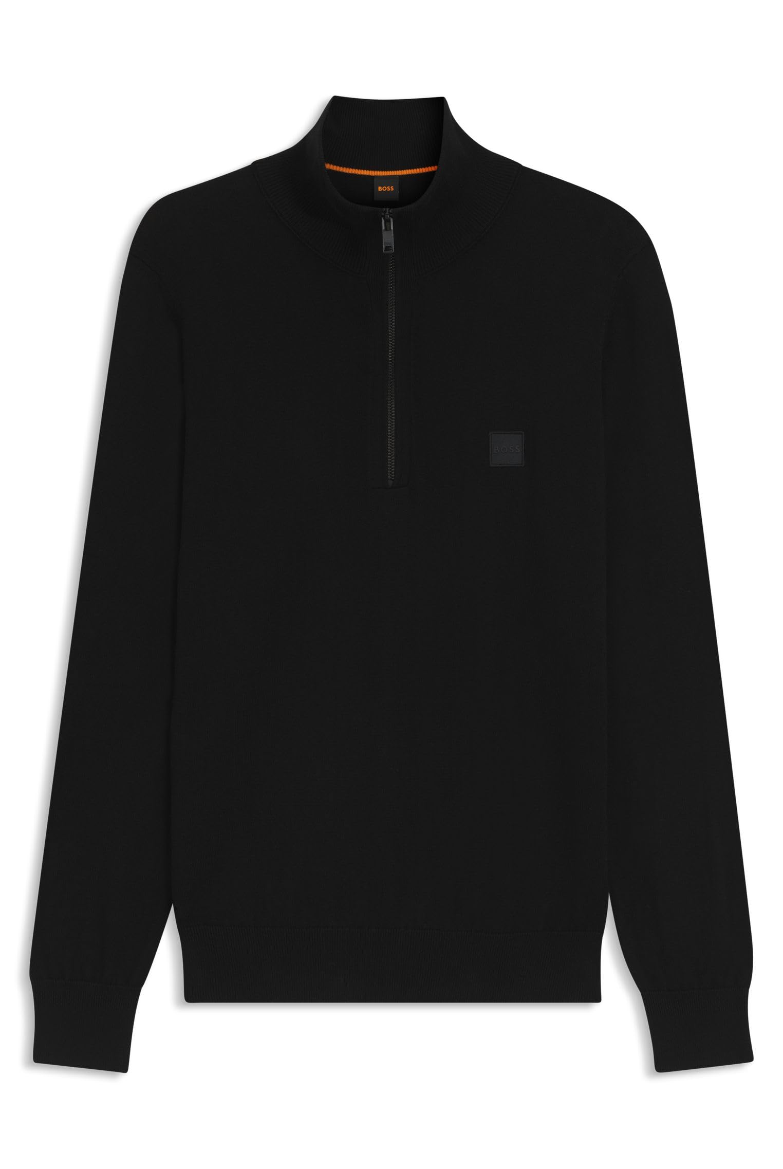 Boss Black Kanobix S Quarter Zip Knitted Sweater - X-Large