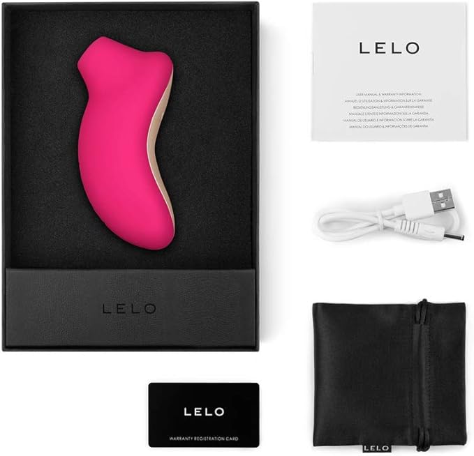 Lelo SONA Cruise Cerise, Sonic Clitoral Massager with Cruise ...