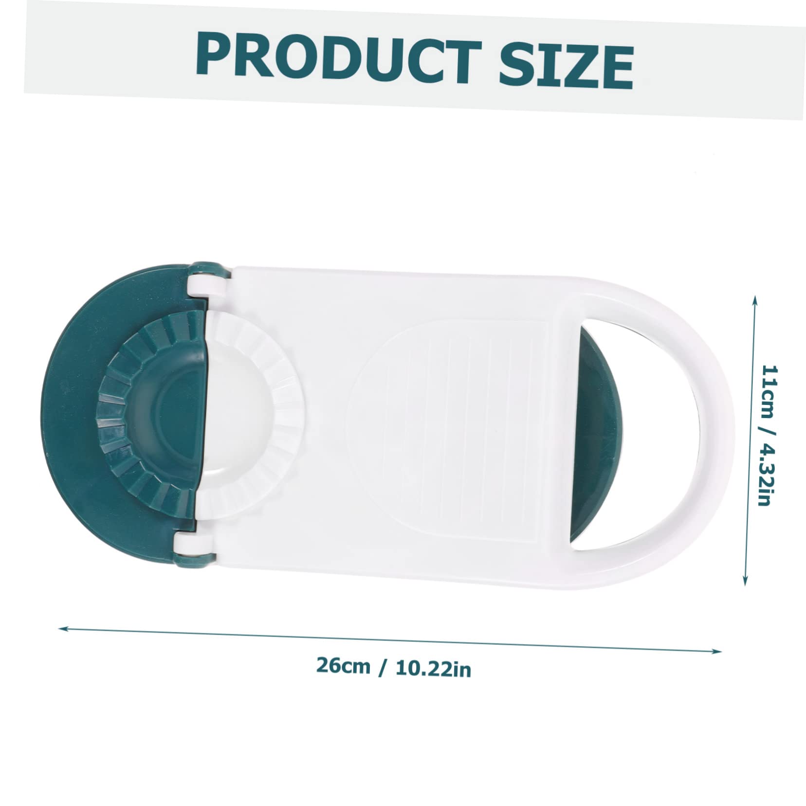 NAMOARLY Ergonomic Dumpling Presser Dumpling Making Tool Manual Maker Easy to Clean for Home Kitchen