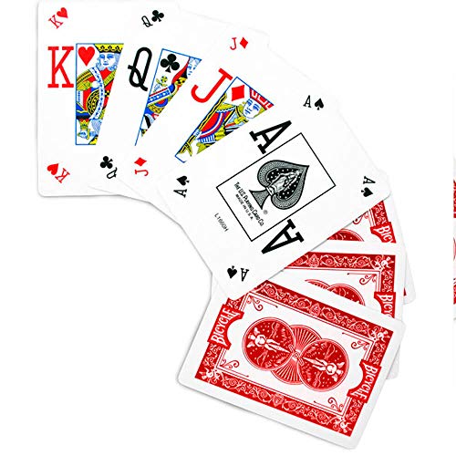 Bicycle Pro Poker Peek Baraja de Cartas Roja miniatura 5
