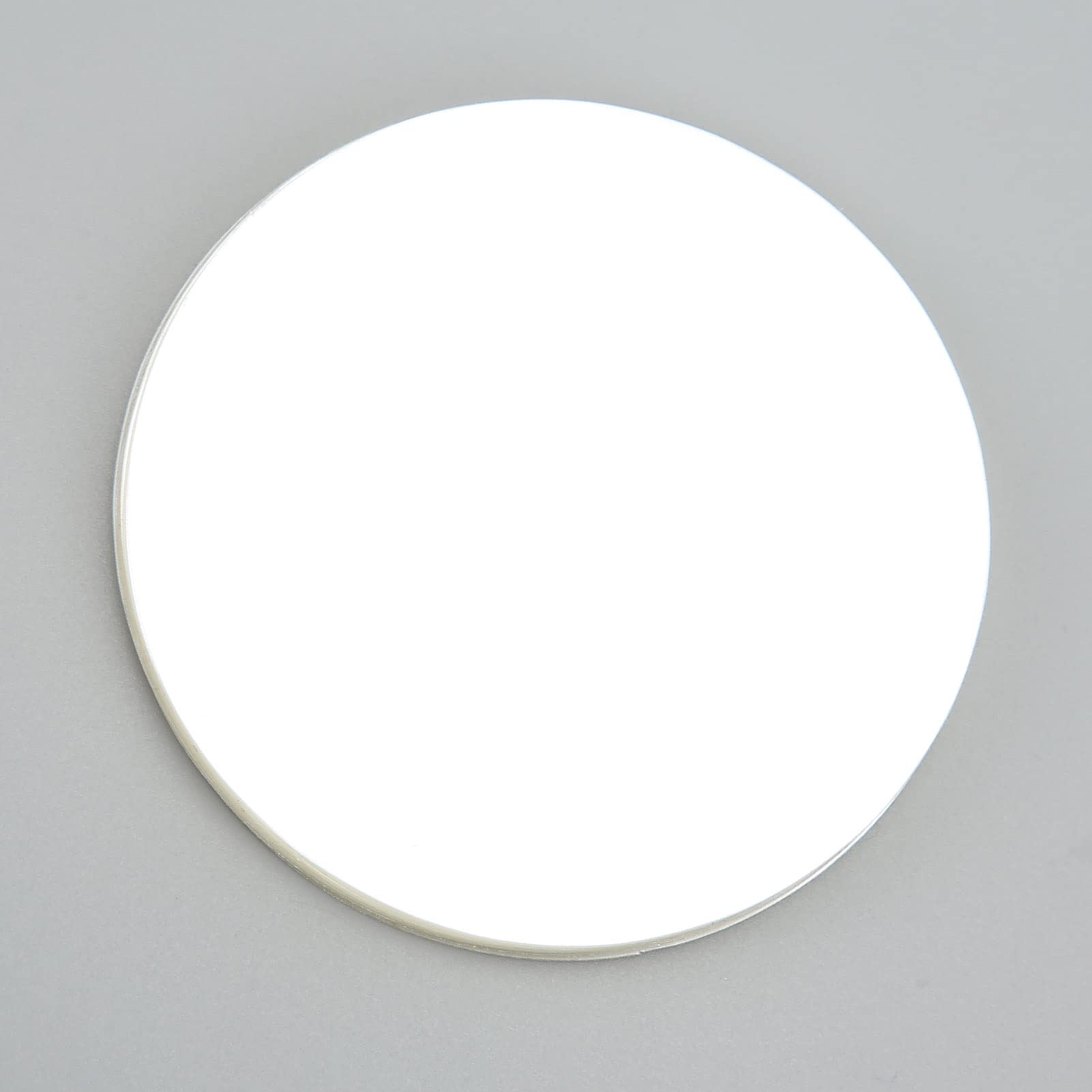 Tissting Película Protectora de Insignias, Láminas Transparentes de PVC Durable para Botones Redondos de 32MM, Pack de 100 Unidades para Colección Nevera y Proyectos Bricolaje