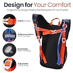 Kids Hydration Backpack with 1.5L Water Bladder Hiking Backpack Lightweight for Boys or Girls Children Biking Climbing Running Cycling - Image 3