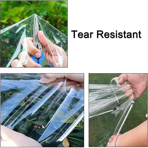 Lámina de plástico multiusos impermeable y resistente al viento 6