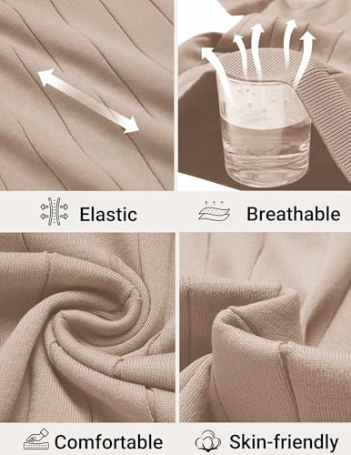 Image of COOFANDY Mens Polo Shirts Short Sleeve V Neck Knit Shirts for Men Casual Old Money Clothes Mens Golf Shirt