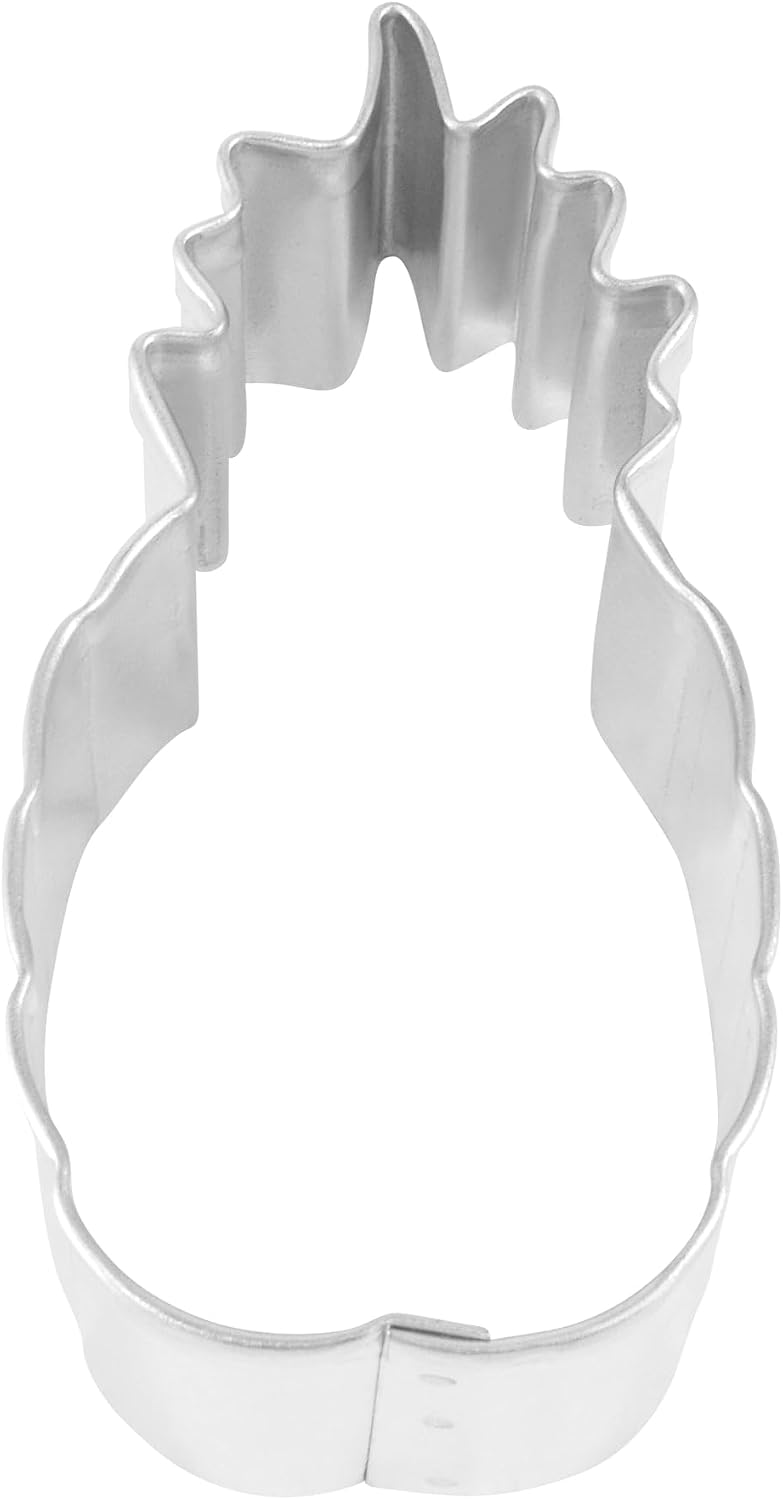 R&M Fruit Cookie Cutter 6-Piece Gift Set Bundle -Bundle Includes: Lemon, Cherry, Pineapple, Watermelon, Peach, Strawberry Cookie Cutter with Recipe Card - Steel