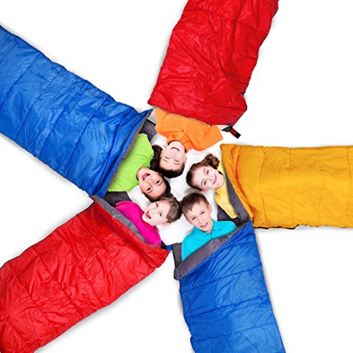 GigaTent Mongoose Kids Sleeping Bag (Yellow - Grey)