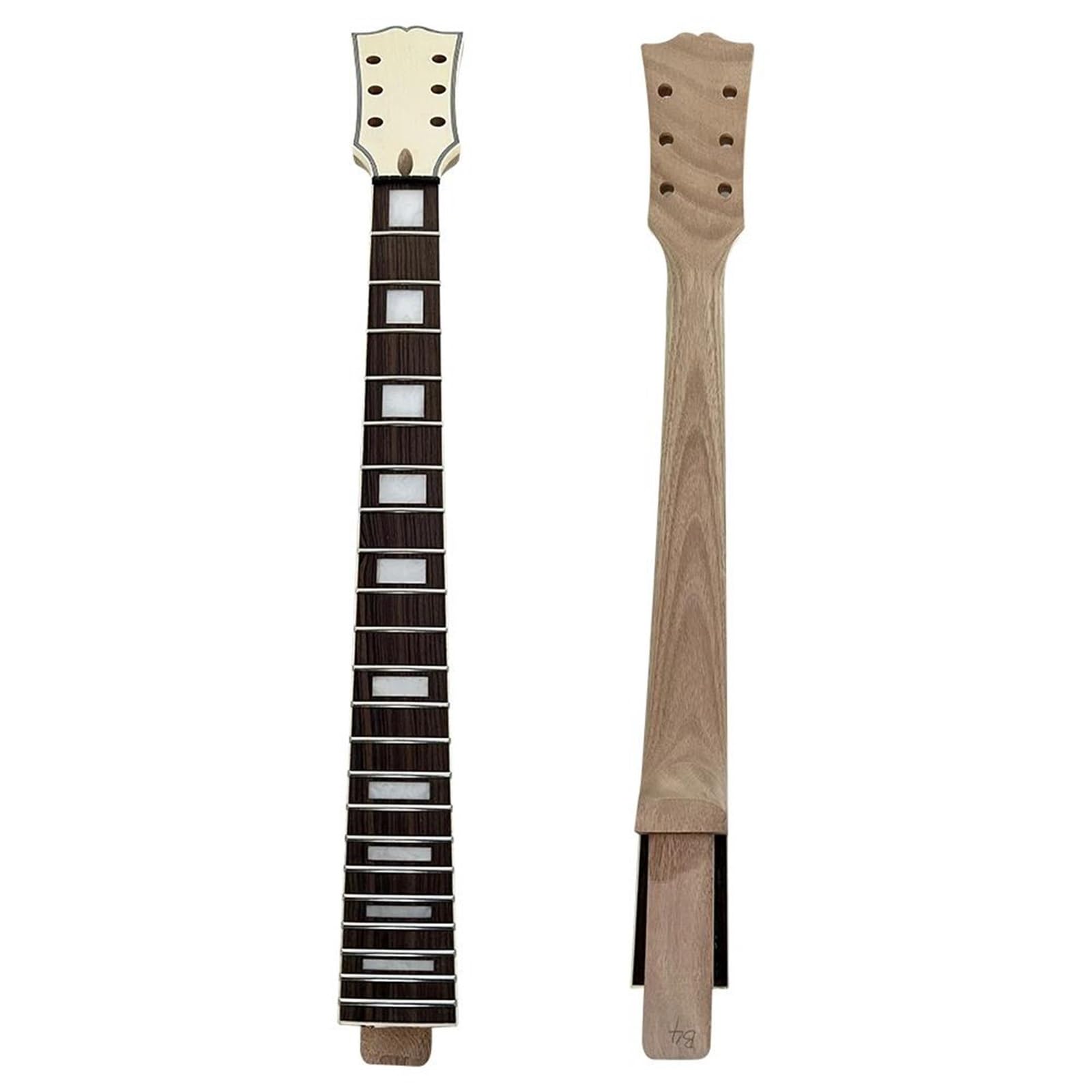 Unfinished Guitar Body DIY Bild Your Own Electric Guitar Kit Unfinished Mahogany Body Neck Maple Fretboard