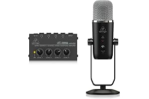 Behringer JT-4000 Micro - The Ultimate Headphone Amplifier for Studio, Live, and Home Use