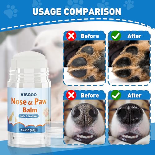 Viscoo 4 Pack Dog Paw Balm, Dog Paw Pad Balm thumb #3
