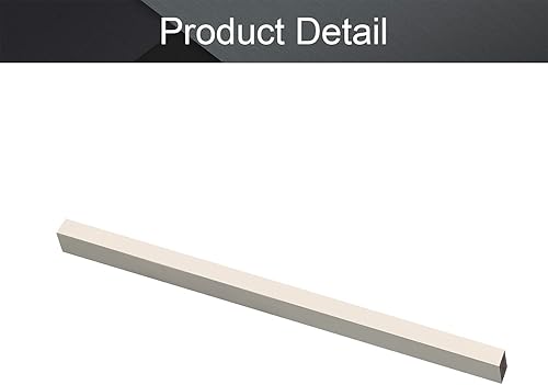 Miniatura 4 de Utoolmart Broca de herramienta de torno HSS 0.394 in x 0.394 in x 7.874 in Torno cuadrado Torno Herramienta de torneado en blanco de acero de alta