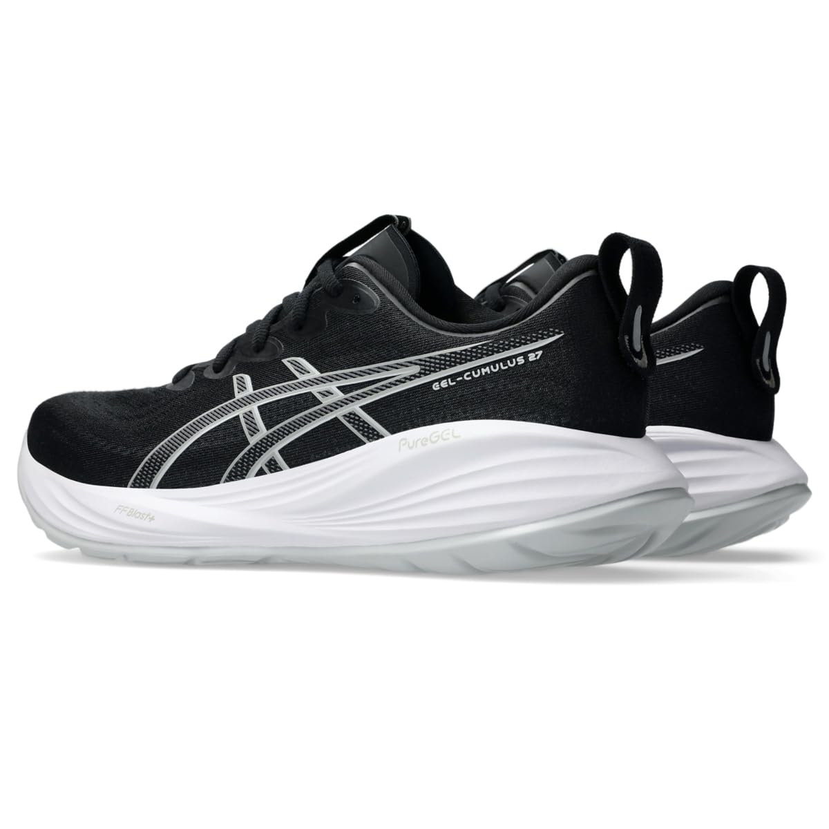 ASICS Men's Gel-Cumulus 27 Running Shoes, Glacier Grey/Mid Grey