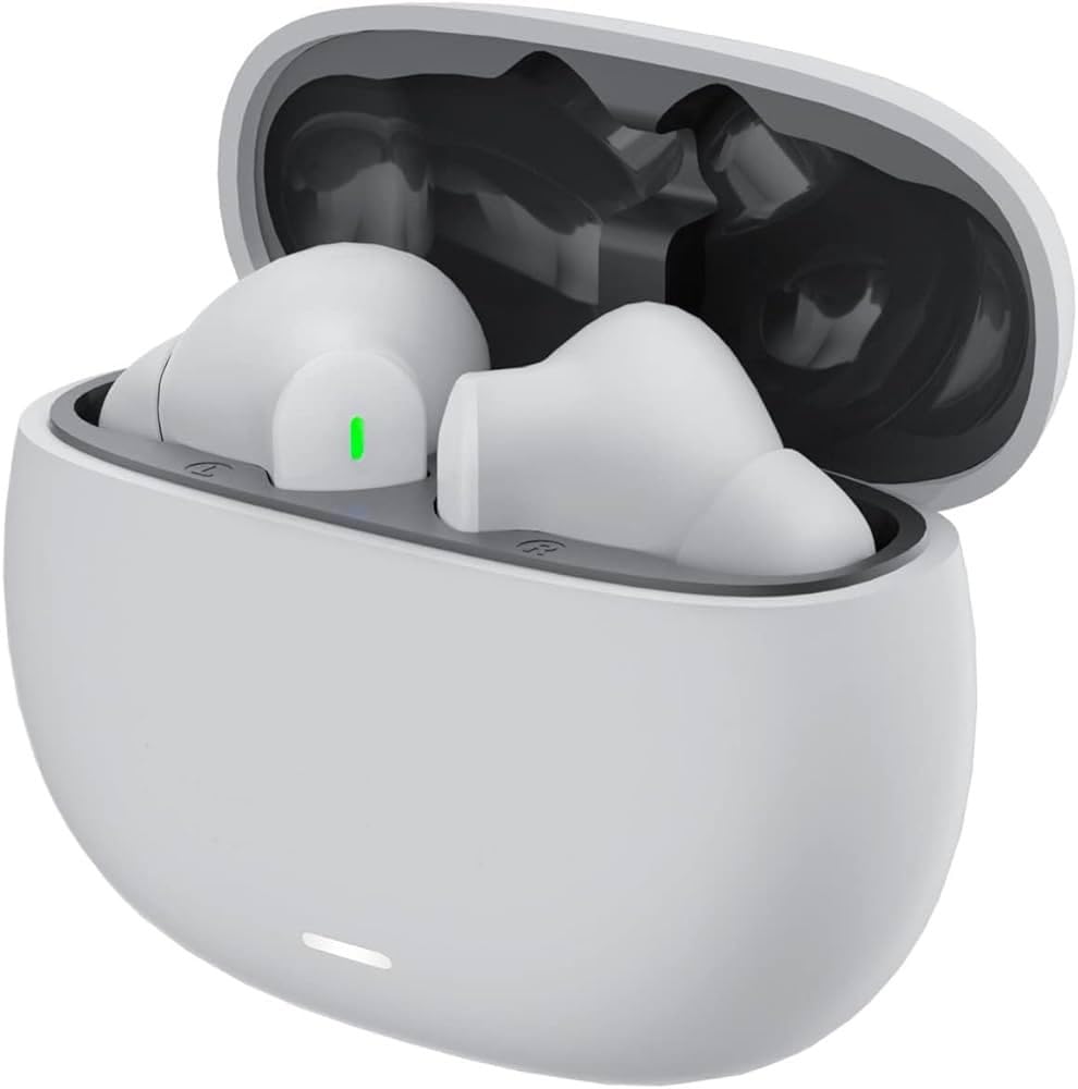 (Refurbished) True Wireless in-Ear Earbuds with Mic, Low-Latency Gaming Mode, Touch Control, IPX5 Water-Resistance, Bluetooth 5.3, Up to 60 Hours Play Time, Voice Assistance and Fast Charging (White) (B0CZDYWJWS) Amazon Price History, Amazon Price Tracker