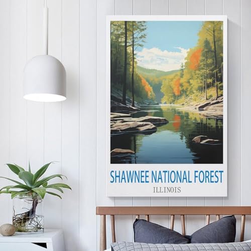 Impression toile Shawnee Illinois pour sublimer un mur vide - 5
