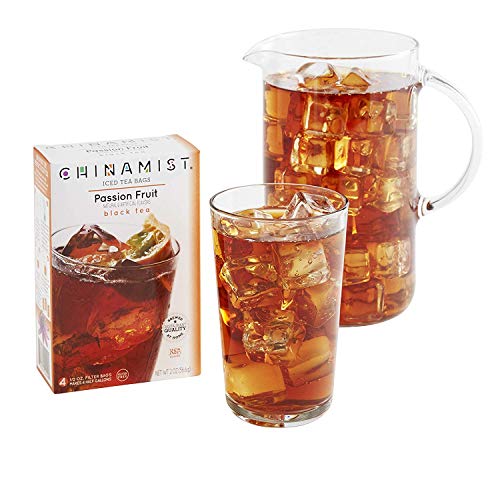 China Mist, Passion Fruit Black Tea Bags For Iced Tea, (6 Pack) #TOP3