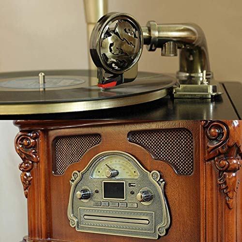 YAMMY Tourne-disques, boîte à Musique Big Horn Blanc Vintage Classique Décoration de la Maison Rétro Antique Gramophone… - Les Beatles, Paul McCartney, John Lennon, RIngo Starr, George Harrison YAMMY Tourne-disques, boîte à Musique Big Horn Blanc Vintage Classique Décoration de la Maison Rétro Antique Gramophone… – Image 6